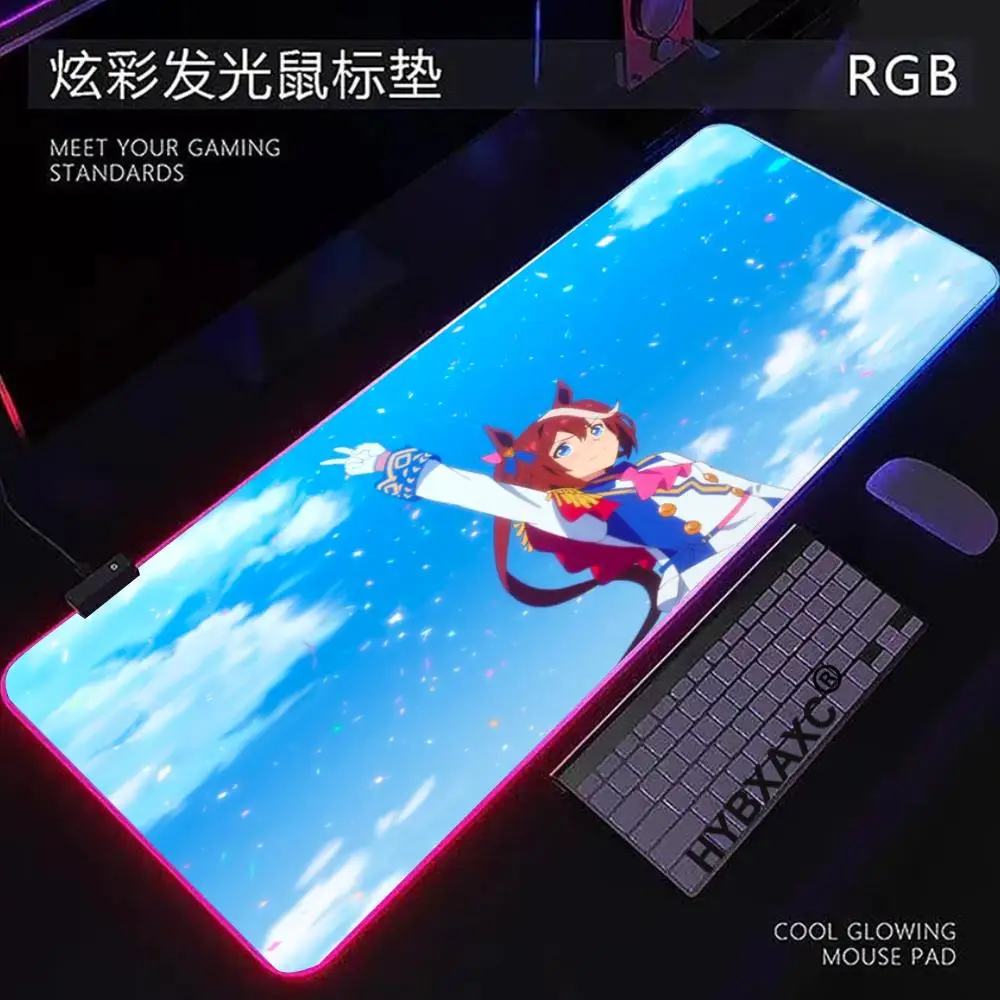 Umamusume Pretty Derby Tokai Teio Anime Mousepad Cute Pretty Non-slip Rubber RGB LED Laptop Gaming Large Keyboard Pad Desk Mat
Umamusume Pretty Derby Tokai Teio Anime Mousepad Cute Pretty Non-slip Rubber RGB LED Laptop Gaming Large Keyboard Pad Desk Mat