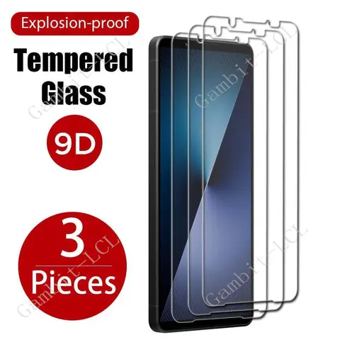 3PCS 9H HD Protective Tempered Glass For Sony Xperia 1 VII  SonyXperia1VII Xperia1VII  1VII 1VI VI  Screen Protector Cover Film