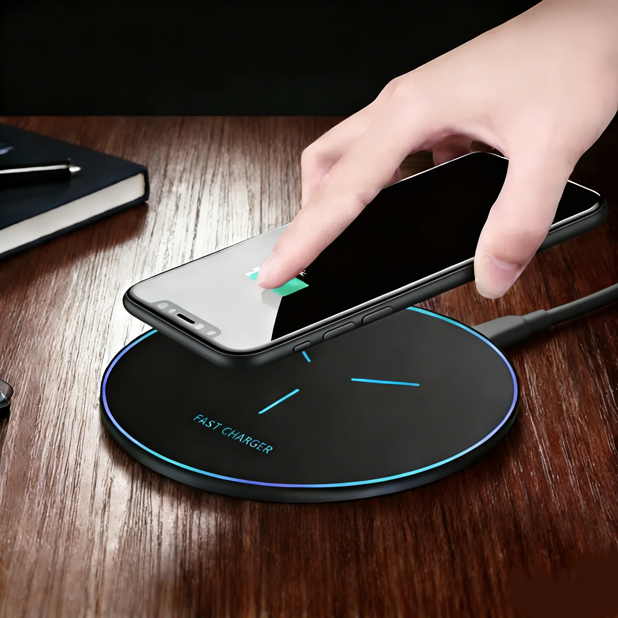 Новое беспроводное зарядное устройство для iPhone 17-13 Pro Max, индукционная быстрая зарядная док-станция для Samsung S23 S22, Xiaomi, Huawei
Новое беспроводное зарядное устройство для iPhone 17-13 Pro Max, индукционная быстрая зарядная док-станция для Samsung S23 S22, Xiaomi, Huawei