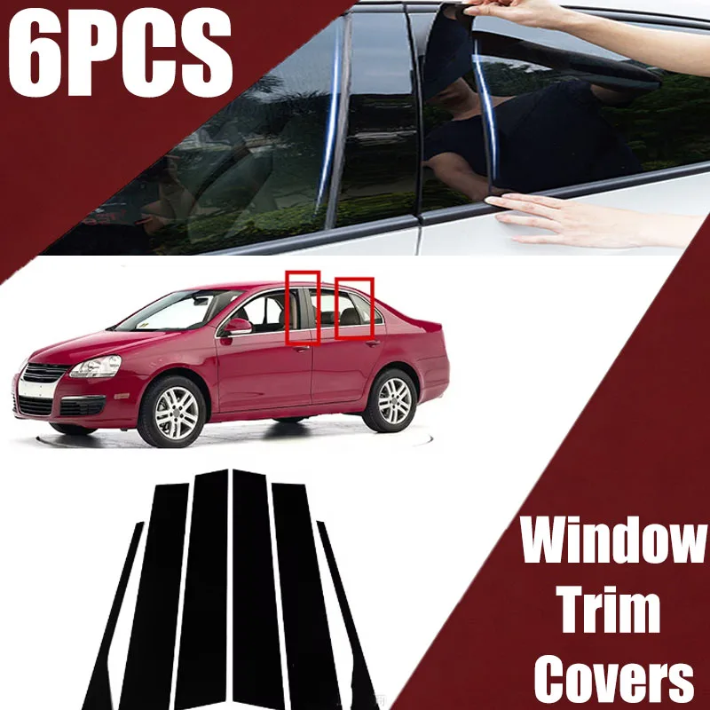 Suitable for Volkswagen VW Jetta MK5 sedan 2006-2010 L+R window trim strips side door window pillar center pillar sticker
Suitable for Volkswagen VW Jetta MK5 sedan 2006-2010 L+R window trim strips side door window pillar center pillar sticker