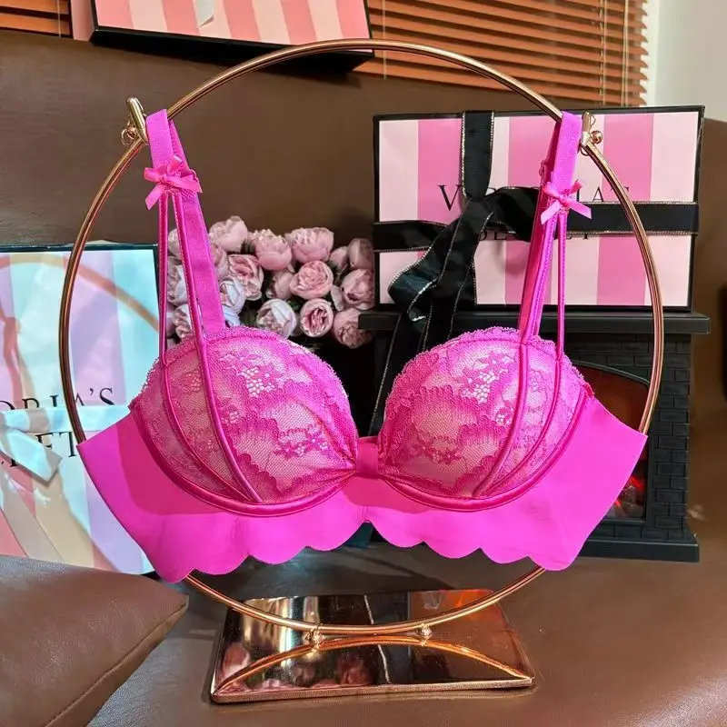 Japanese Pure Desire Style Lace Bra Set Small Breast Gather Anti-Sagging Push Up Lingerie
Japanese Pure Desire Style Lace Bra Set Small Breast Gather Anti-Sagging Push Up Lingerie