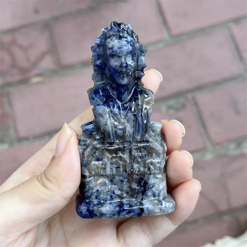 Natural Blue Sodalite Cartoon Carving Healing Reiki Christmas Gift For Children Or Home Decoration Gift 1PCS
Natural Blue Sodalite Cartoon Carving Healing Reiki Christmas Gift For Children Or Home Decoration Gift 1PCS