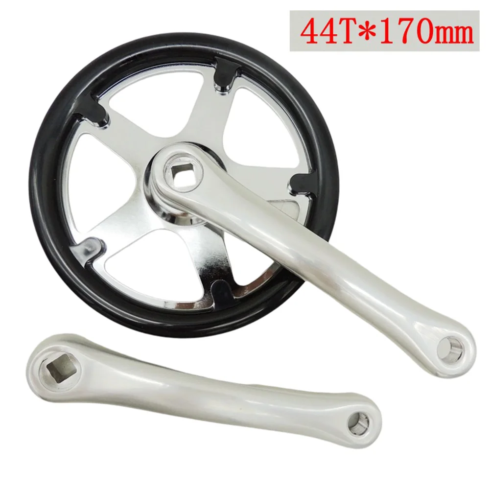 Fixed Gear Crankset 44T Integrated Crankset 170mm Crank Square Hole Crankset Bottom Bracket Disc Chain Wheel Tooth Plate Parts
Fixed Gear Crankset 44T Integrated Crankset 170mm Crank Square Hole Crankset Bottom Bracket Disc Chain Wheel Tooth Plate Parts