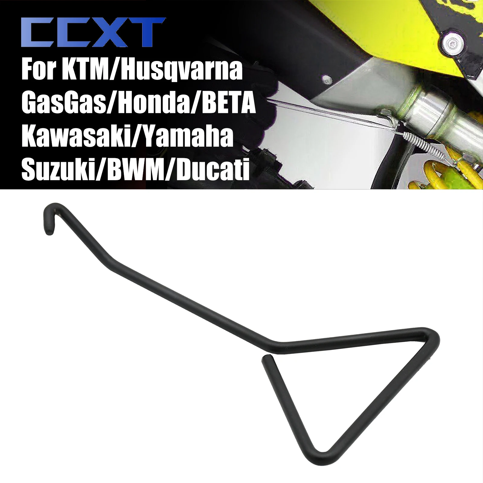 Motorcycle Exhaust Spring Hook T Shaped Hook Puller Tool For Kawasaki Yamaha Honda Husqvarna KTM EXC EXCF XC XCF SX SXF 125-530
Motorcycle Exhaust Spring Hook T Shaped Hook Puller Tool For Kawasaki Yamaha Honda Husqvarna KTM EXC EXCF XC XCF SX SXF 125-530