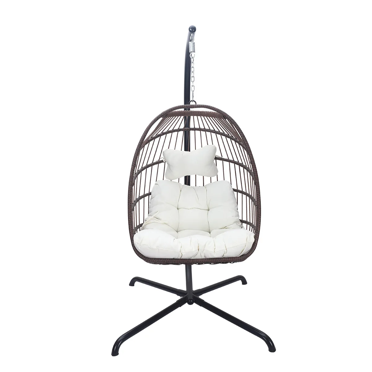 Swing Hanging Chair Indoor Balcony Cradle Chair Household Hammock Bird's Nest Chair Lazy Folding Hanging Basket Courtyard
Swing Hanging Chair Indoor Balcony Cradle Chair Household Hammock Bird's Nest Chair Lazy Folding Hanging Basket Courtyard