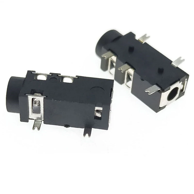10Pcs PJ-327D 3.5mm Stereo Audio Jack Female Socket 5Pin SMD PCB Mount Headphone AUX Connector
10Pcs PJ-327D 3.5mm Stereo Audio Jack Female Socket 5Pin SMD PCB Mount Headphone AUX Connector