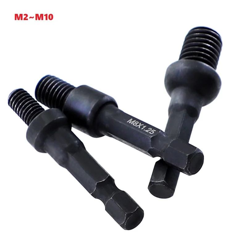 Hex Shank Square Driver Tap Die Socket Adapter Thread Screw Internal and External Screw Sleeve M2 M2.5 M3 M4 M5 M6 M8 M10
Hex Shank Square Driver Tap Die Socket Adapter Thread Screw Internal and External Screw Sleeve M2 M2.5 M3 M4 M5 M6 M8 M10