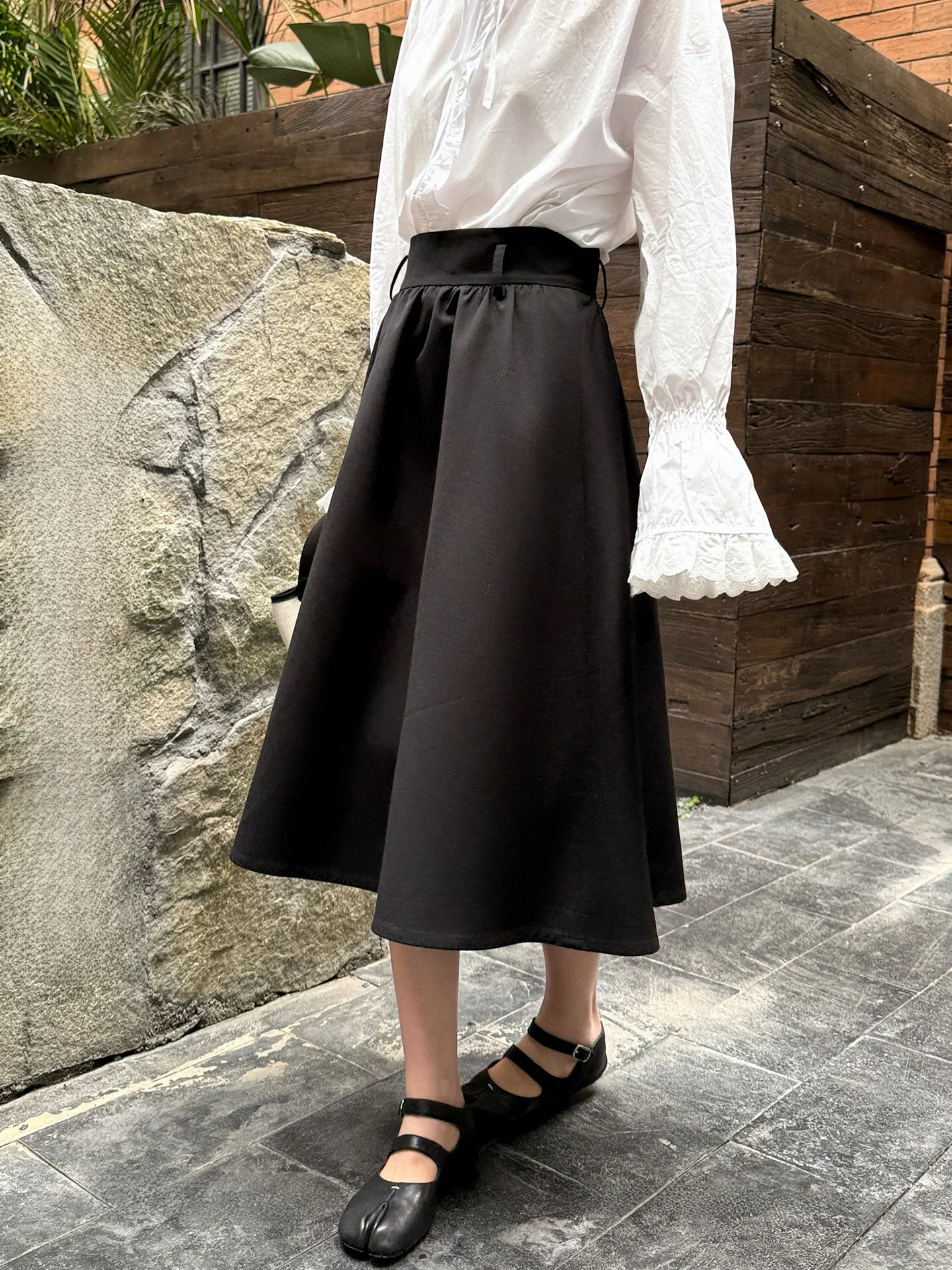 High Waist A-Line Pleated Skirt Women's Versatile Slimming Half-length Polyester Fiber Gentle Style Spring 2026 New Arrival
High Waist A-Line Pleated Skirt Women's Versatile Slimming Half-length Polyester Fiber Gentle Style Spring 2026 New Arrival