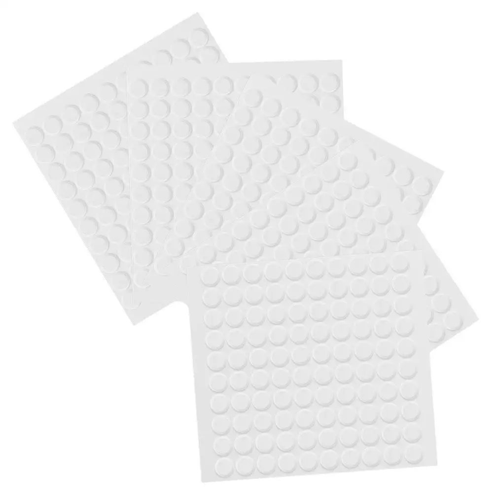 500 Pcs Round Double Sided Adhesive Tape Stickers Clear Transparent Acrylic Dots Removable Putty Glue Home Office Use
500 Pcs Round Double Sided Adhesive Tape Stickers Clear Transparent Acrylic Dots Removable Putty Glue Home Office Use