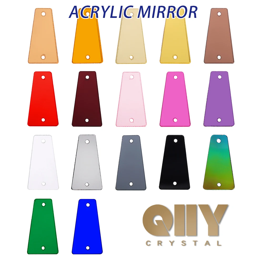 QIIY 50 шт. трапециевидные акриловые зеркальные швейные стразы, пришивные поделки своими руками, швейные камни с плоской задней частью для украшения одежды
QIIY 50 шт. трапециевидные акриловые зеркальные швейные стразы, пришивные поделки своими руками, швейные камни с плоской задней частью для украшения одежды