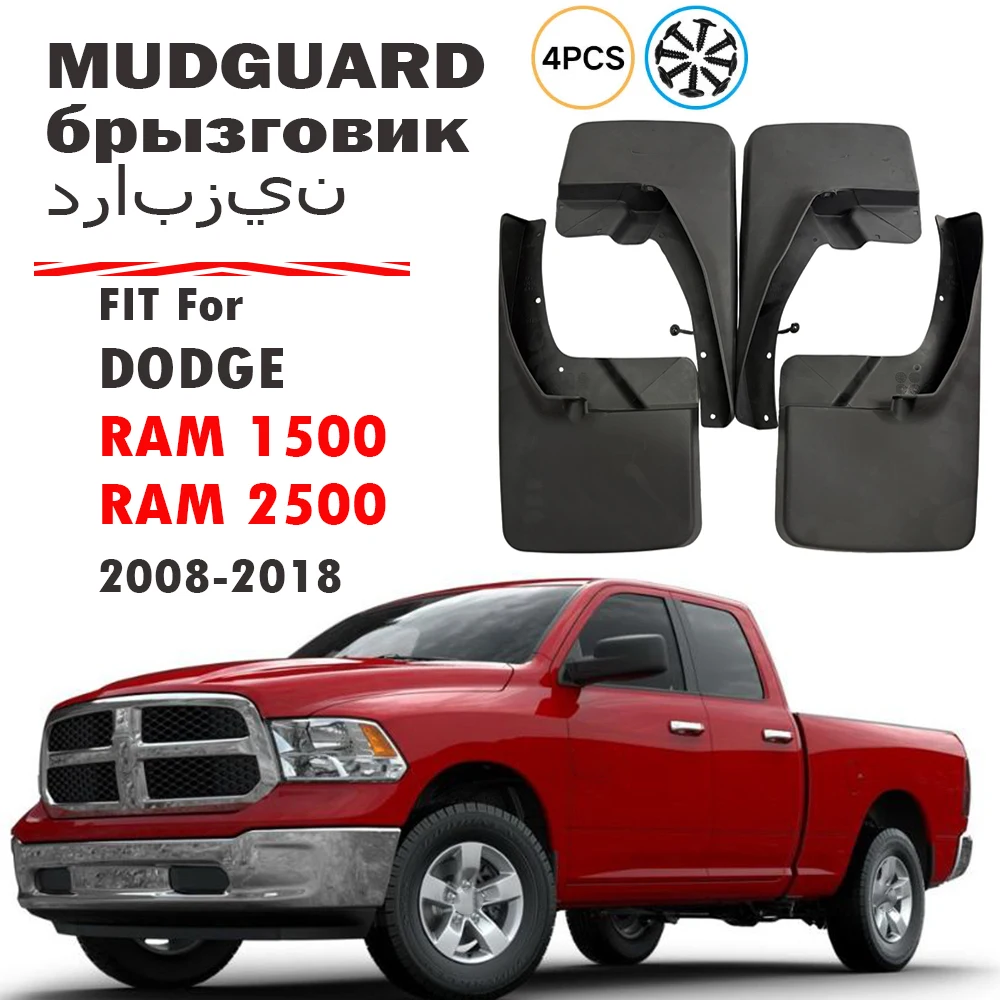 4 Pcs/Set Mudflaps For Dodge Ram 1500 2500 3500 Splash Guards Mudguards Mud Flaps Car Fenders Accessories auto styline
4 Pcs/Set Mudflaps For Dodge Ram 1500 2500 3500 Splash Guards Mudguards Mud Flaps Car Fenders Accessories auto styline