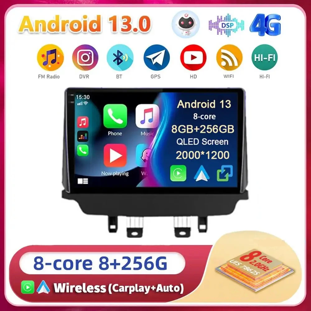 Android 13 Carplay WIFI+4G For Mazda CX-3 CX3 Mazda 2 DK 2014 - 2021 Car Radio Multimedia Video Player GPS Stereo 2din Head Unit
Android 13 Carplay WIFI+4G For Mazda CX-3 CX3 Mazda 2 DK 2014 - 2021 Car Radio Multimedia Video Player GPS Stereo 2din Head Unit