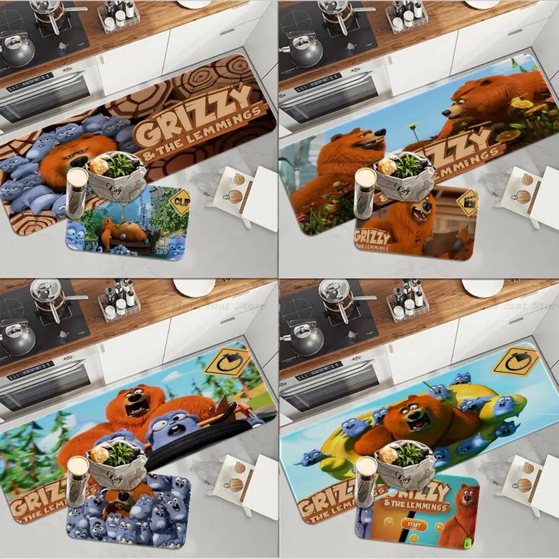 Grizzy And The Lemmings Floor Mat Bathroom Kids Room Bedroom Decoration Balcony Anti-Slip Doormat Living Room Welcome Rug
Grizzy And The Lemmings Floor Mat Bathroom Kids Room Bedroom Decoration Balcony Anti-Slip Doormat Living Room Welcome Rug