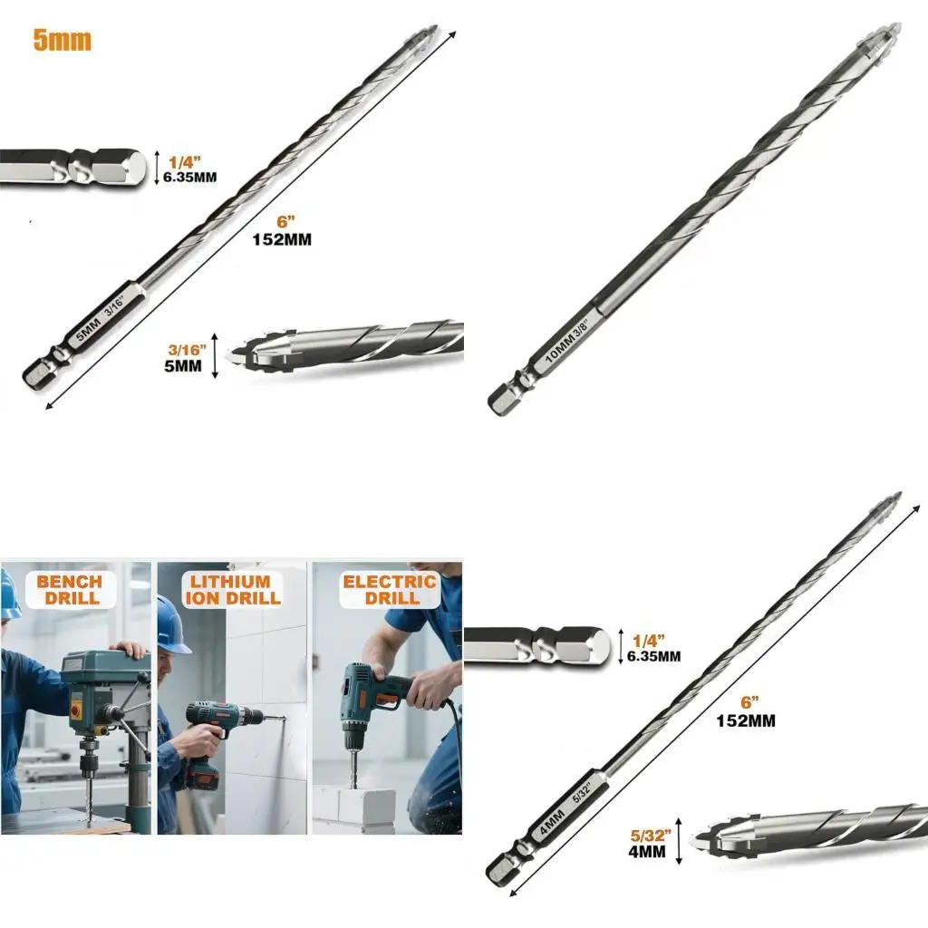 652F Eccentric Drill Bit Four Serrated Drill Bit High Hardness Bevel Tip Serrated Bit for Brick 4/5/6/8/10/12mm
652F Eccentric Drill Bit Four Serrated Drill Bit High Hardness Bevel Tip Serrated Bit for Brick 4/5/6/8/10/12mm