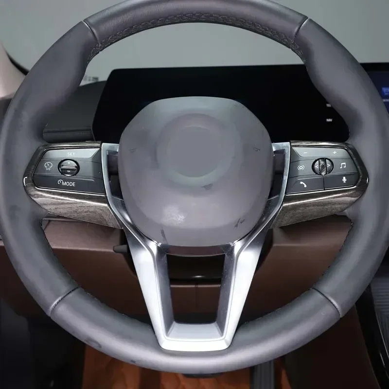 For BMW X1 iX1 U11 2023-2024 ABS Carbon Fiber Car Steering Wheel Buttons Frame Cover Trim Sticker Car Accessories
For BMW X1 iX1 U11 2023-2024 ABS Carbon Fiber Car Steering Wheel Buttons Frame Cover Trim Sticker Car Accessories