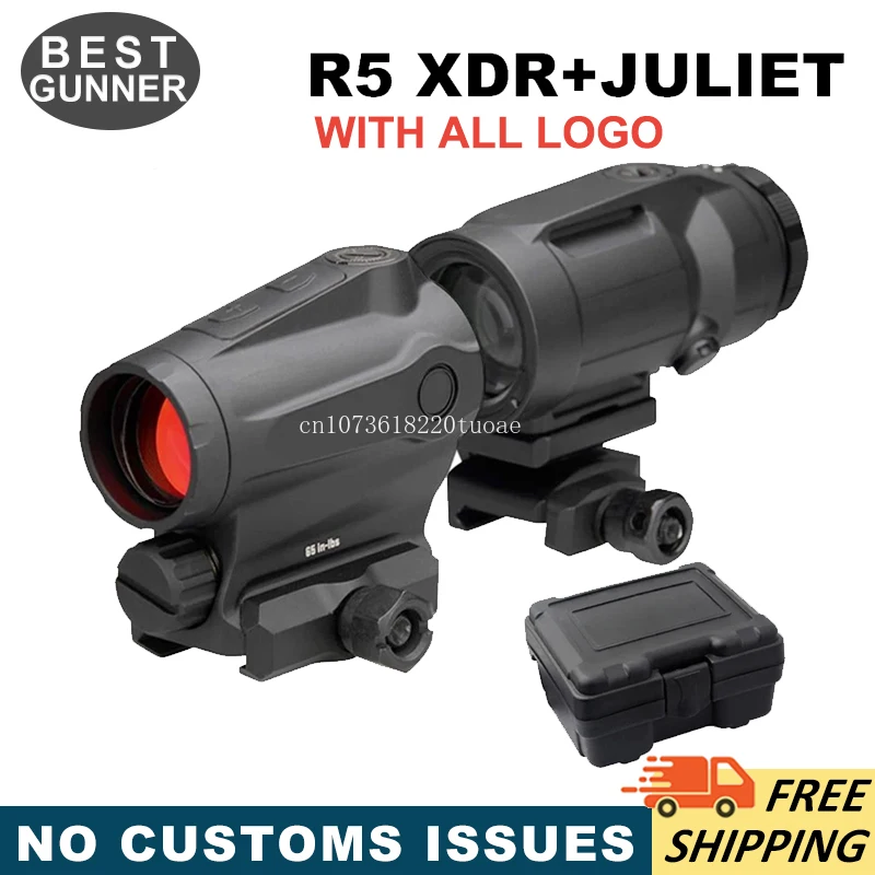 R*M*O5 XDR GEN II Red Dot Sight1x20 Rifle And JULIET3/5 3X 5X Magnifier Combo Kit Hunting Compact Sight Scope For 20mm Rail
R*M*O5 XDR GEN II Red Dot Sight1x20 Rifle And JULIET3/5 3X 5X Magnifier Combo Kit Hunting Compact Sight Scope For 20mm Rail