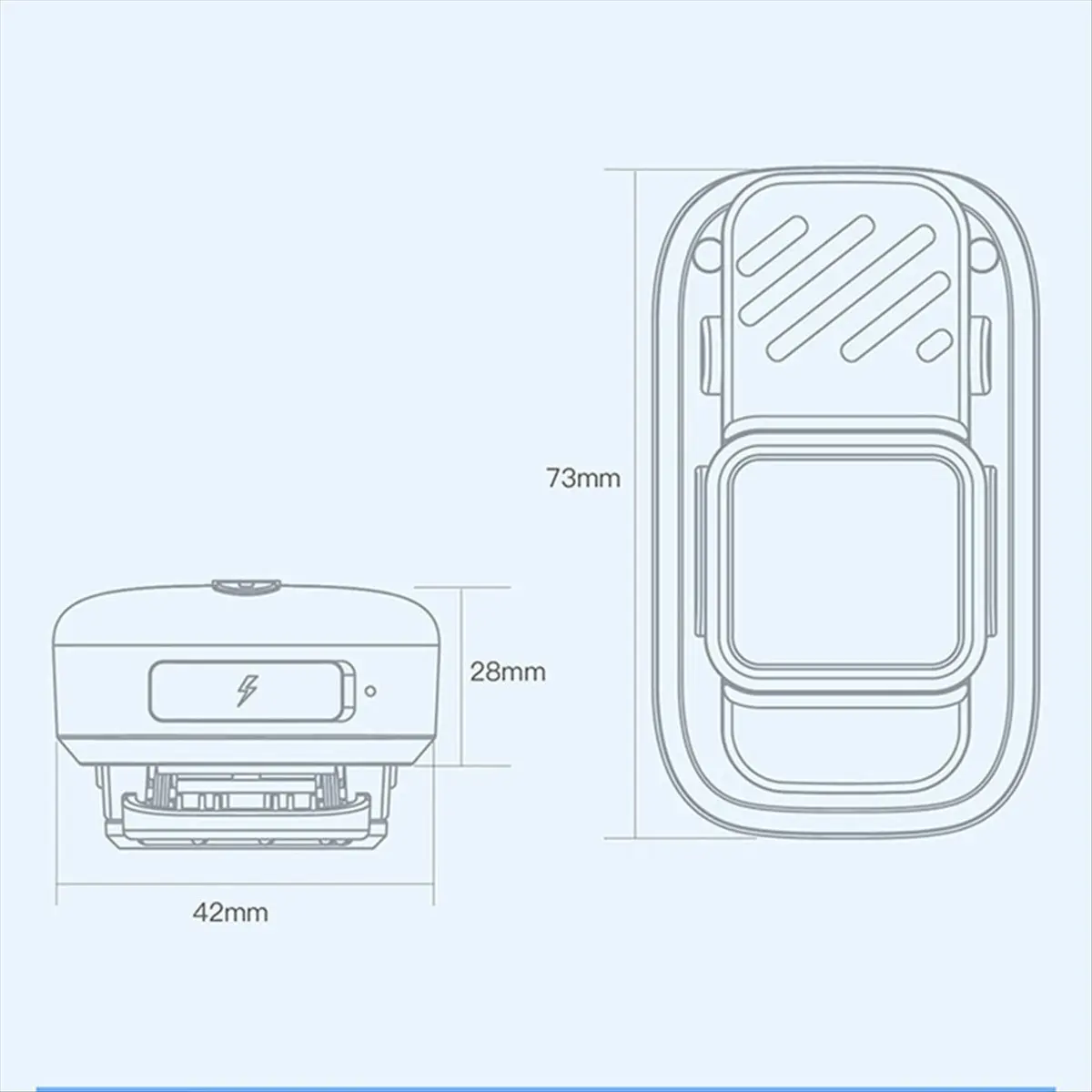 SW11 Wearable Bluetooth Speaker for Outdoor Cycling Portable Speaker with Bluetooth Call Function and Magnetic A
SW11 Wearable Bluetooth Speaker for Outdoor Cycling Portable Speaker with Bluetooth Call Function and Magnetic A