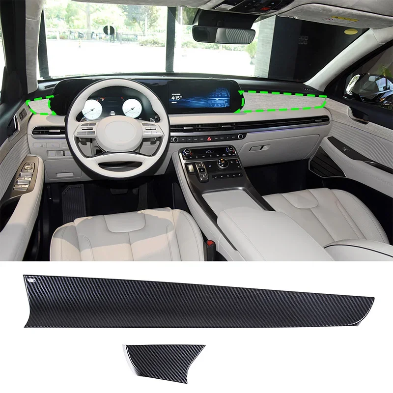 For Hyundai Palisade 2019 2020 2021 2022 2023 2024 ABS Carbon Fiber Car Dashboard Panel Cover Trim Sticker Car Accessories
For Hyundai Palisade 2019 2020 2021 2022 2023 2024 ABS Carbon Fiber Car Dashboard Panel Cover Trim Sticker Car Accessories