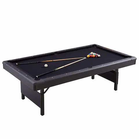 Factory Direct 7/8ft Foldable Pool Table with Complete Accessories for All Ages