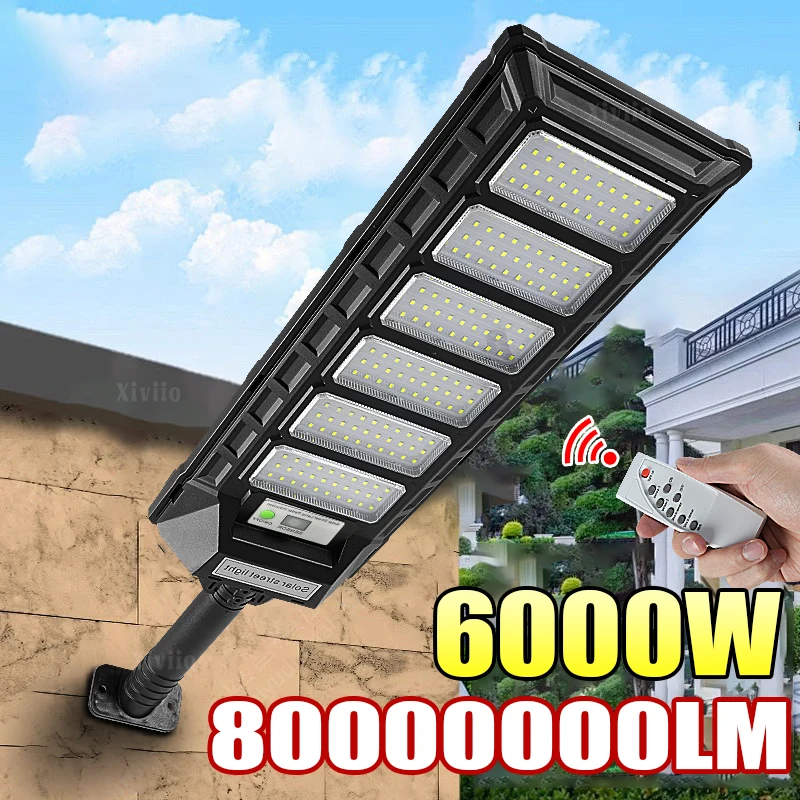 80000000LM супер яркий наружный солнечный светодиодный свет 6000W / 3000W высокой мощности наружной стенной лампы солнечная лампа освещение безопасности для сада
80000000LM супер яркий наружный солнечный светодиодный свет 6000W / 3000W высокой мощности наружной стенной лампы солнечная лампа освещение безопасности для сада