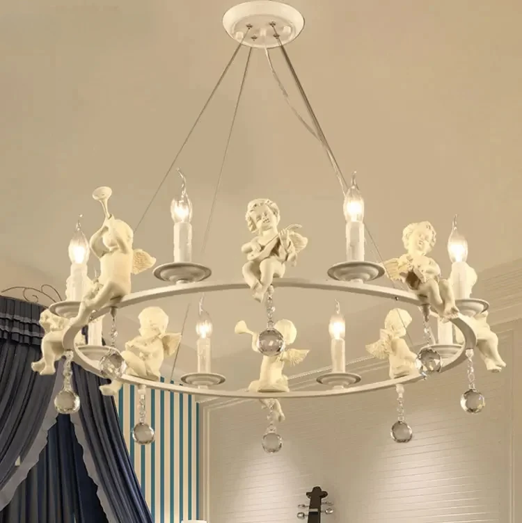 Modern Rural Angel Pendant Lamp Nordic Creative Pendant Light Fixture For Living Room Bedroom
Modern Rural Angel Pendant Lamp Nordic Creative Pendant Light Fixture For Living Room Bedroom