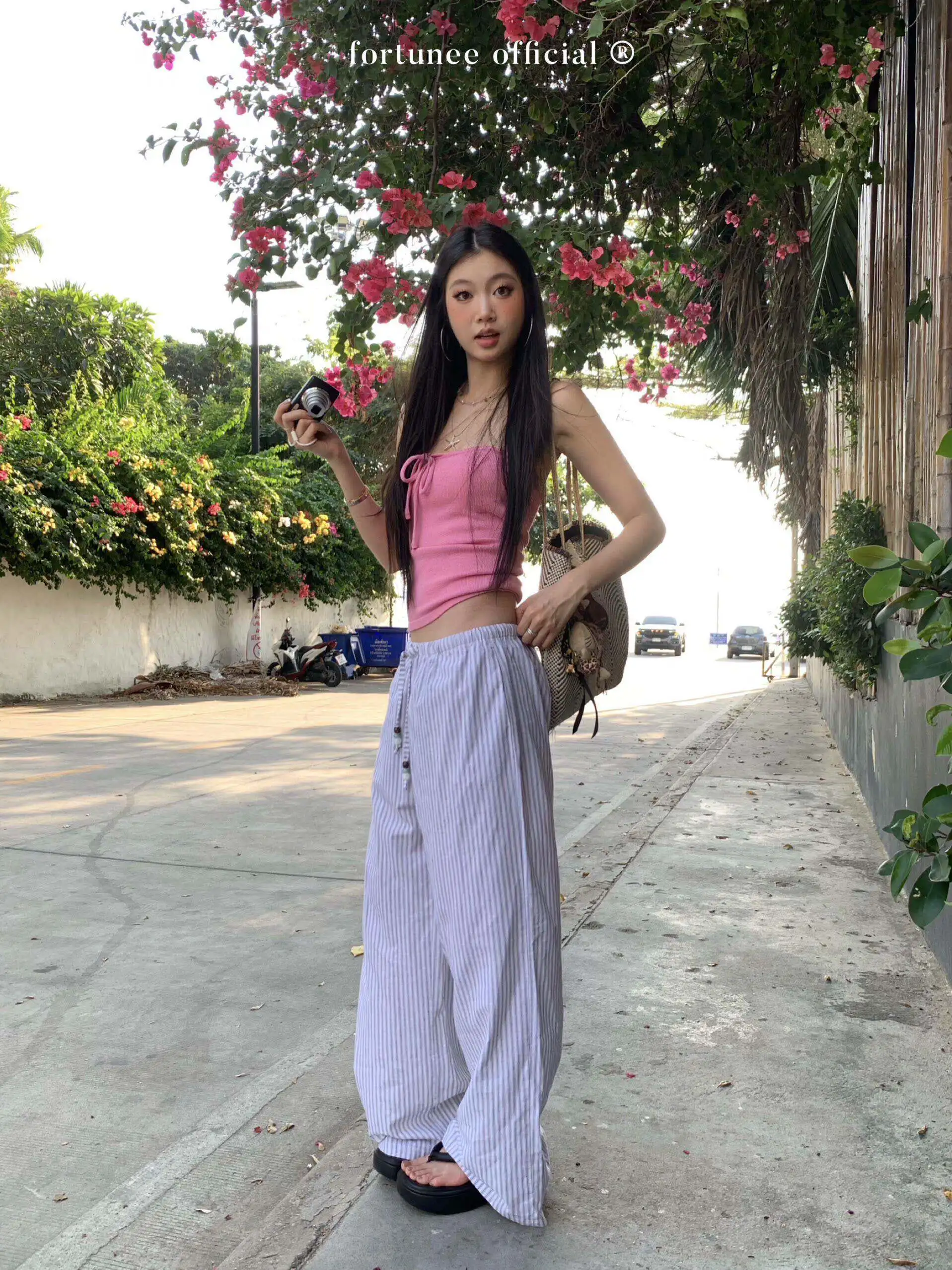 Fortunee Spring Summer Island Vacation Loose Straight Leg Casual Pants Women's Wide Leg Long Pants Casual Style Natural Waist
Fortunee Spring Summer Island Vacation Loose Straight Leg Casual Pants Women's Wide Leg Long Pants Casual Style Natural Waist