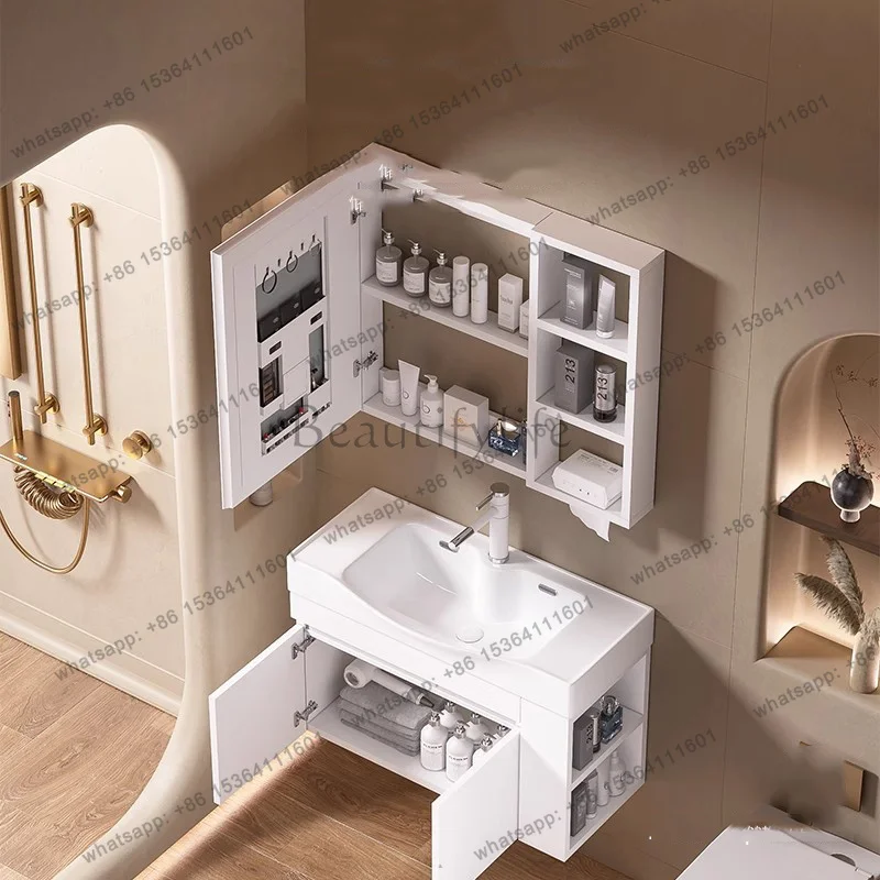 ljy Solid Wood Toilet Bathroom Cabinets Vintage Vanity Drawer Ceramics Bathroom Cabinets Storage Mirror Mobiletto Bagno Furnitur
ljy Solid Wood Toilet Bathroom Cabinets Vintage Vanity Drawer Ceramics Bathroom Cabinets Storage Mirror Mobiletto Bagno Furnitur