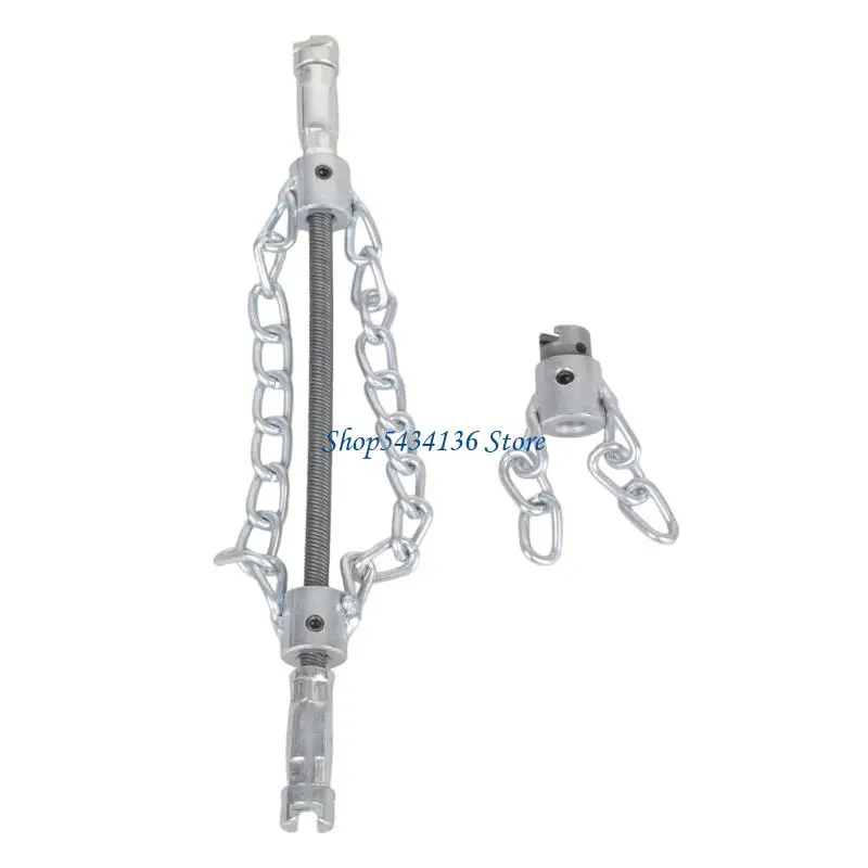 H7ED Durability Steel Flexible Shaft Sewer Descaling Tool For Handheld Drill Use
H7ED Durability Steel Flexible Shaft Sewer Descaling Tool For Handheld Drill Use