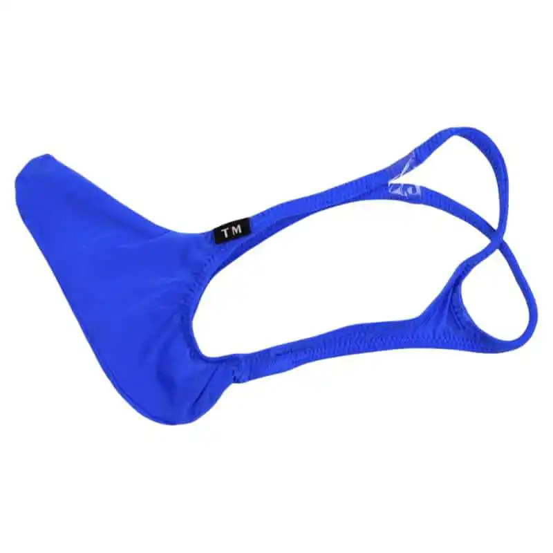 Men's Ice Silk Thong Sexy U-convex Large Pouch Elastic Low-rise T-back Underwear
Men's Ice Silk Thong Sexy U-convex Large Pouch Elastic Low-rise T-back Underwear
