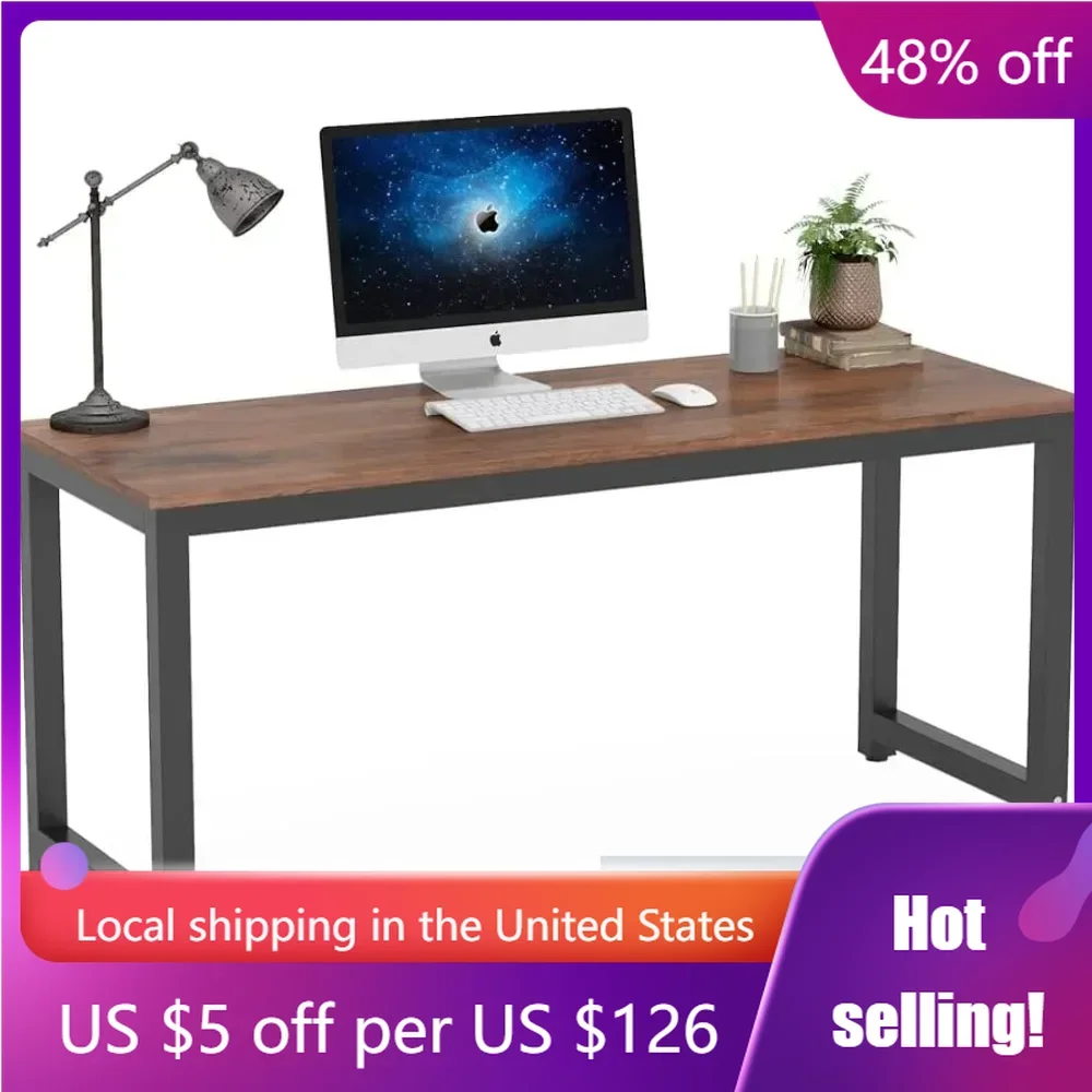 Большой офисный стол 63 дюйма, компьютерный стол, письменный стол, рабочая станция для дома и офиса, деревенская мебель, бесплатная доставка
Большой офисный стол 63 дюйма, компьютерный стол, письменный стол, рабочая станция для дома и офиса, деревенская мебель, бесплатная доставка