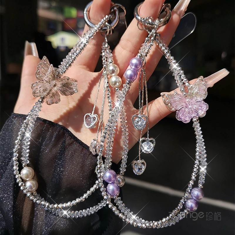 New Arrival Luxury Beaded Phone Wrist Strap Key Bag Hanging Accessory
New Arrival Luxury Beaded Phone Wrist Strap Key Bag Hanging Accessory