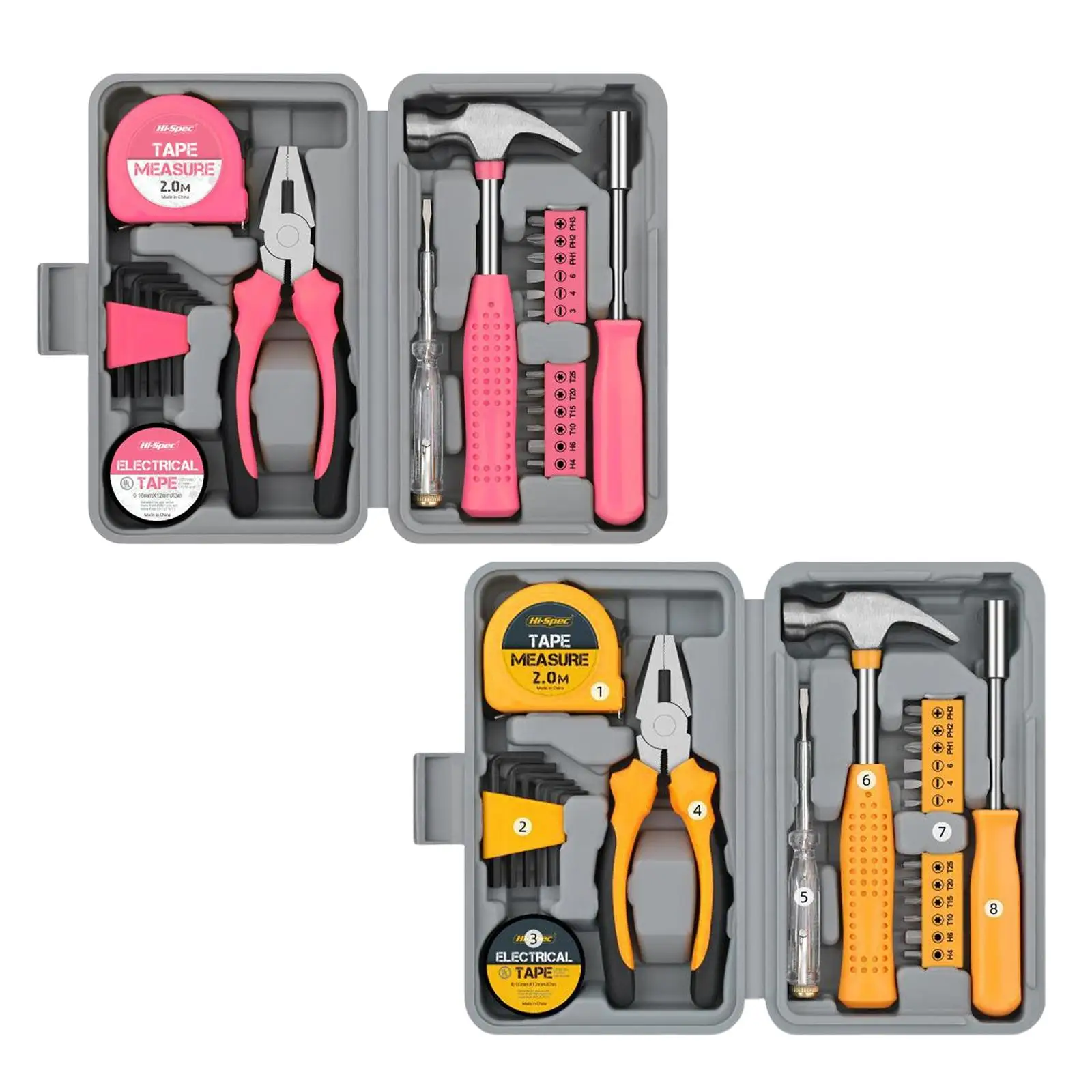 24x комбинированный набор бытовых инструментов, портативный набор ручных механических инструментов
24x комбинированный набор бытовых инструментов, портативный набор ручных механических инструментов