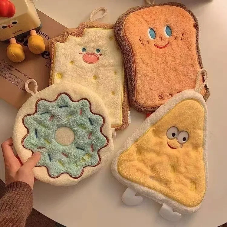 Cheese Coral Velvet Hand Wipes Cute Soft Absorbent Towel Kitchen Bathroom Bread Toast Slices Cookie Doughnut Hand Wipes
Cheese Coral Velvet Hand Wipes Cute Soft Absorbent Towel Kitchen Bathroom Bread Toast Slices Cookie Doughnut Hand Wipes