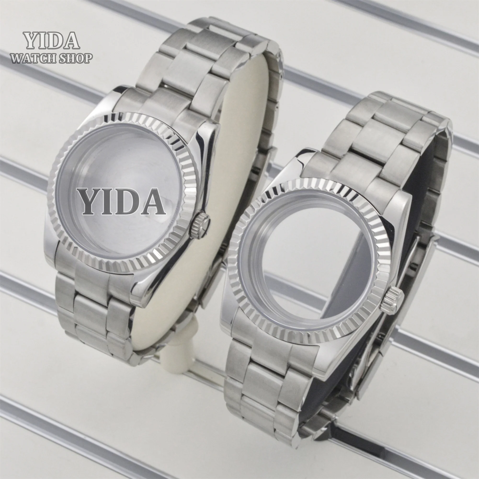 NH35 case Band for Datejust Stainless Steel Strap Sapphire Glass 10ATM Waterproof fit NH35 NH36 Automatic Movement Accessories
NH35 case Band for Datejust Stainless Steel Strap Sapphire Glass 10ATM Waterproof fit NH35 NH36 Automatic Movement Accessories