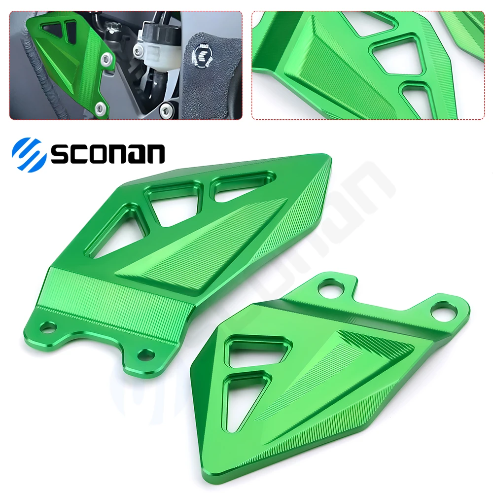 Motorcycle Heel Plates Guard Protector Front Foot Pegs Footrest Pedal Bracket For KAWASAKI ZX-10R 2011-2023 ZX-10RR 2021-2023
Motorcycle Heel Plates Guard Protector Front Foot Pegs Footrest Pedal Bracket For KAWASAKI ZX-10R 2011-2023 ZX-10RR 2021-2023