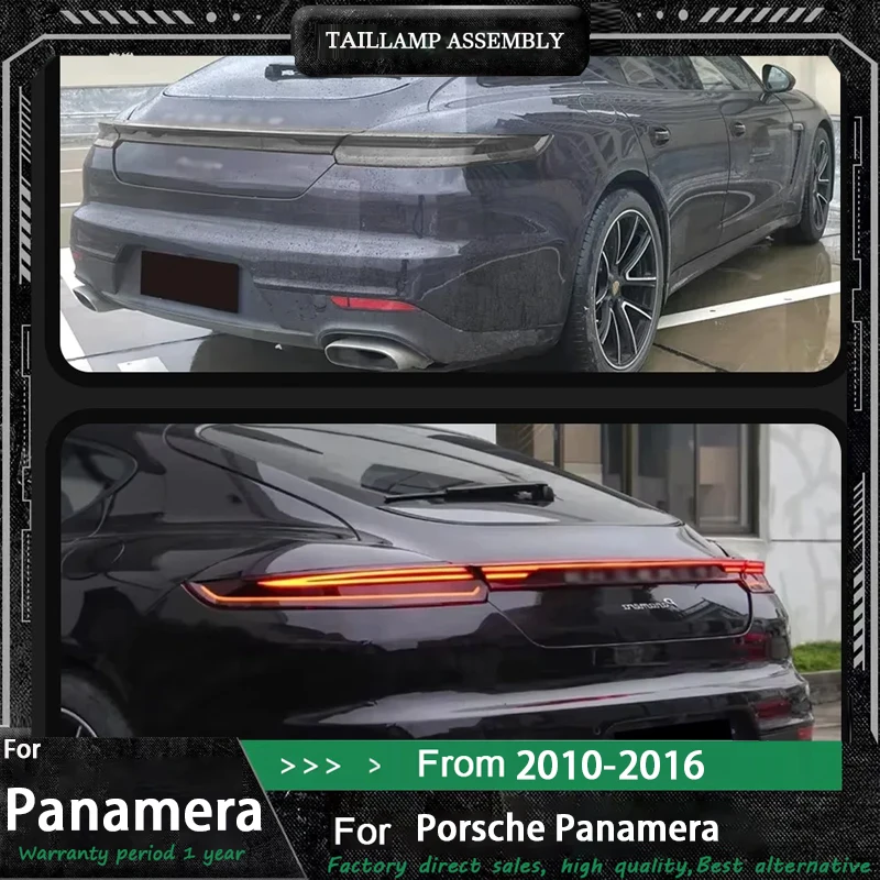 Автомобильные задние фонари для Porsche Panamera 970.2 Светодиодный задний фонарь 2014-2016 Panamera Задний противотуманный тормозной сигнал поворота Автомобильные аксессуары
Автомобильные задние фонари для Porsche Panamera 970.2 Светодиодный задний фонарь 2014-2016 Panamera Задний противотуманный тормозной сигнал поворота Автомобильные аксессуары
