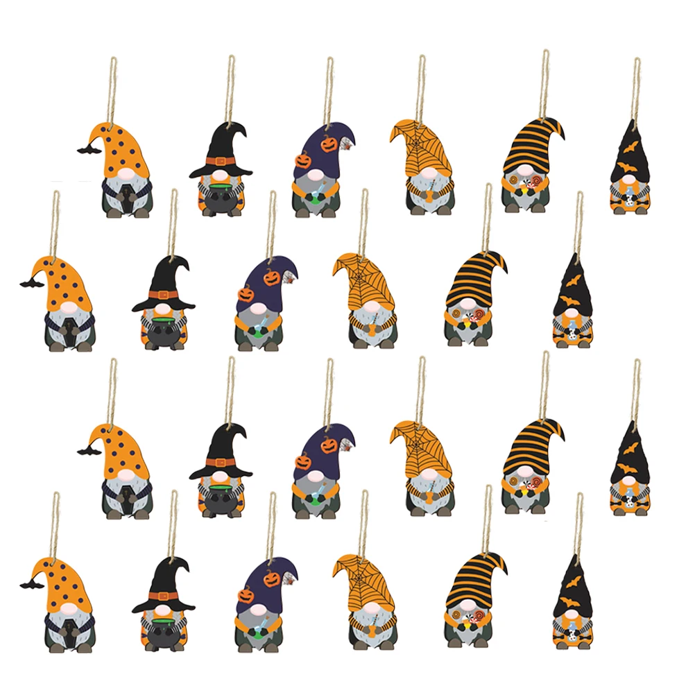 24 Pcs Halloween Pendant Ornaments Wood High Quality Hanging Decorations Father
24 Pcs Halloween Pendant Ornaments Wood High Quality Hanging Decorations Father
