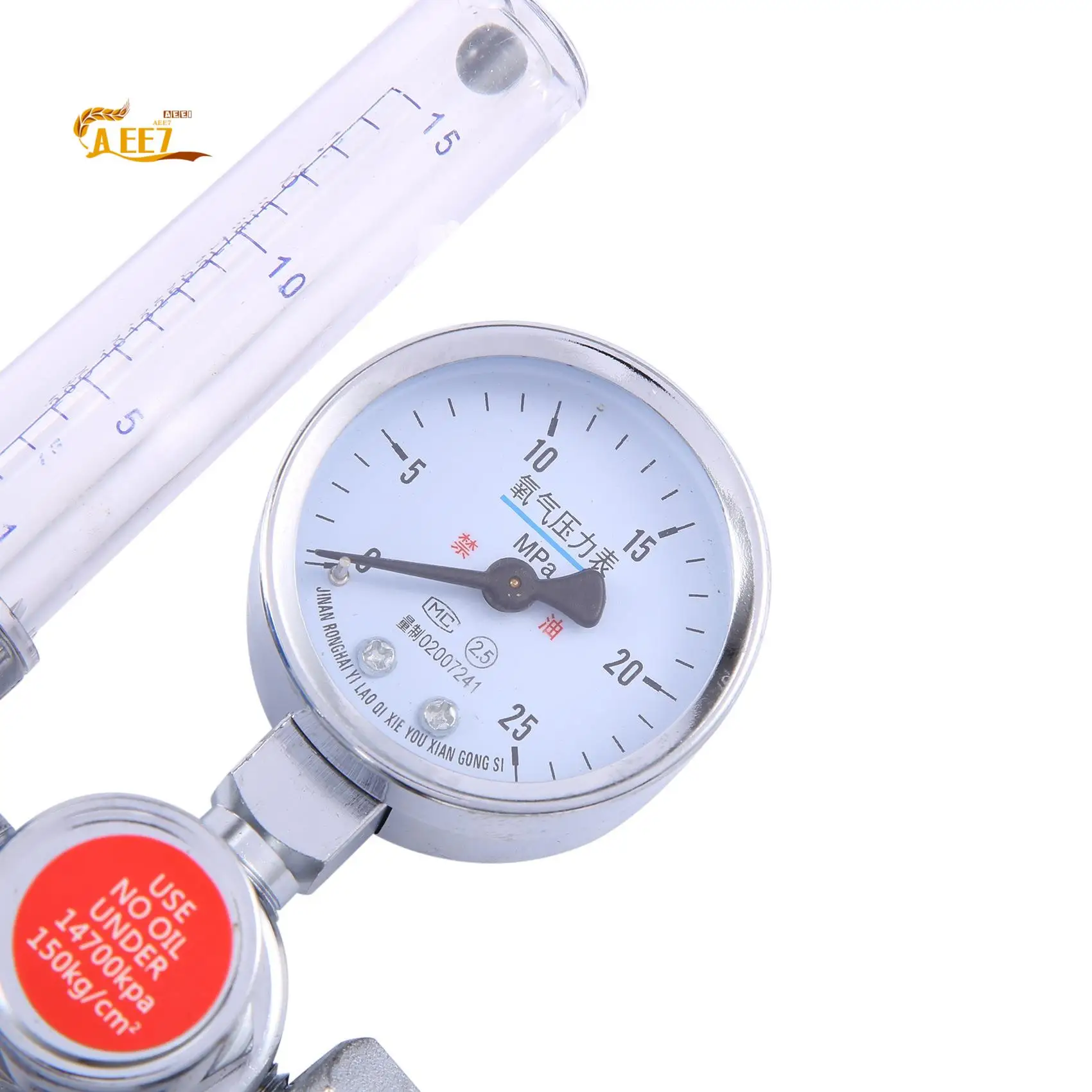 AEE7-Oxygen Meter YH.YX11A Buoy Type Oxygen Inhalator Meter Pressure Reducing Valve Pressure Regulator G5/8
AEE7-Oxygen Meter YH.YX11A Buoy Type Oxygen Inhalator Meter Pressure Reducing Valve Pressure Regulator G5/8