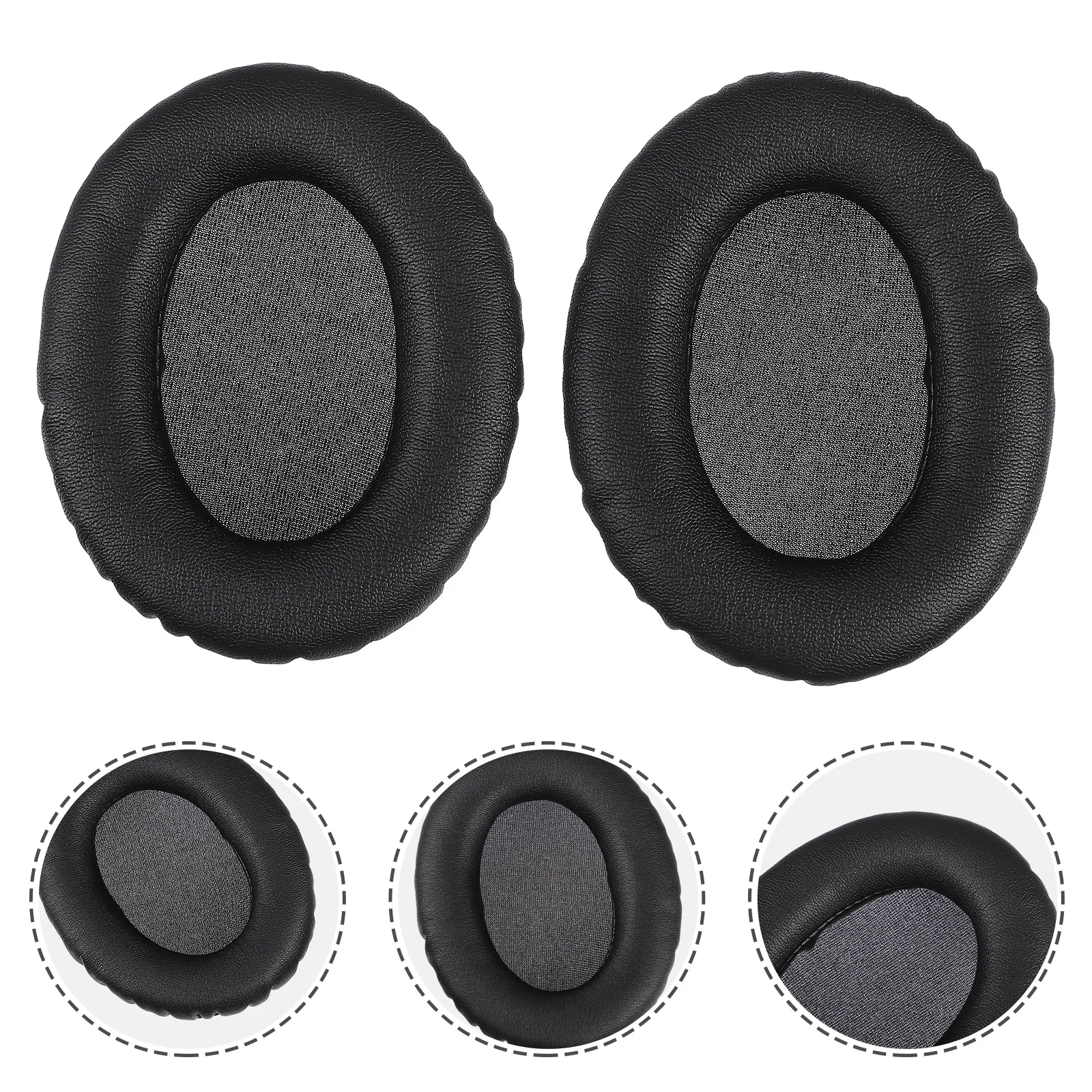 2 Pcs Earphone Case Cover Liner Double Cushions for Headphone Protein Skin Earbuds
2 Pcs Earphone Case Cover Liner Double Cushions for Headphone Protein Skin Earbuds