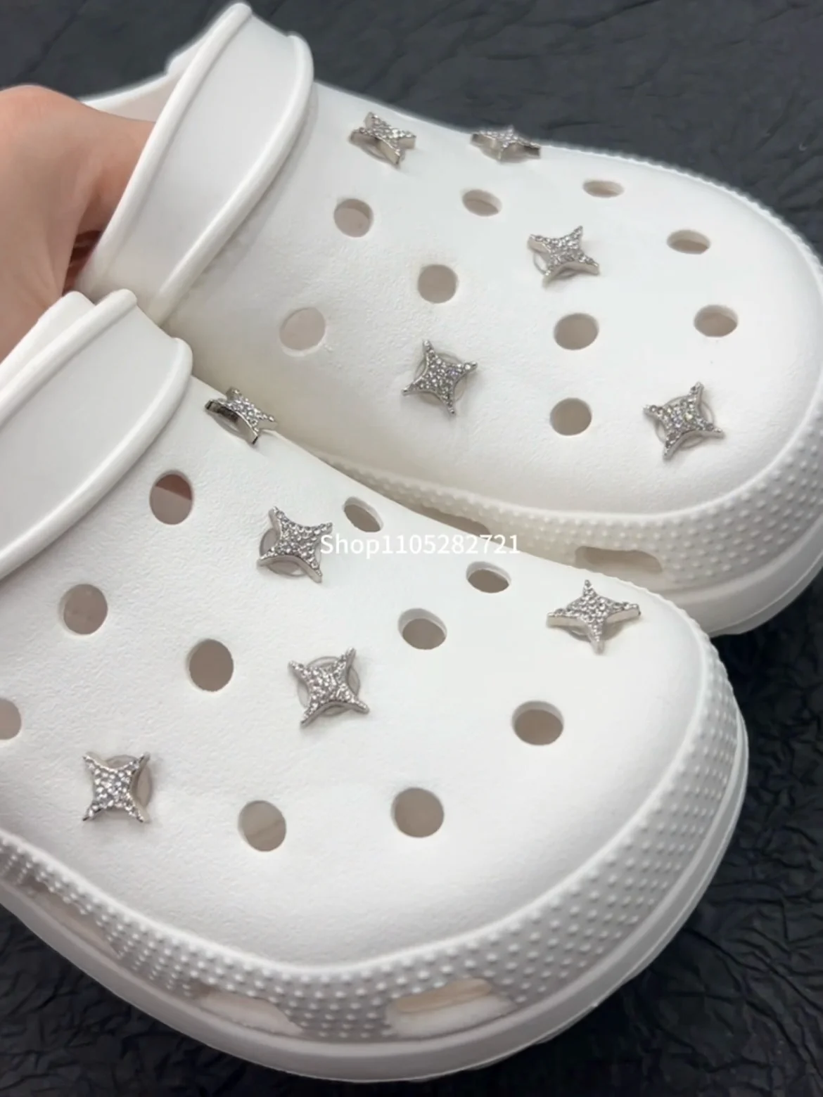 Cool Stars Shoe Charm Fashionable Diamond Shoe Buckles High-End Clogs Shoe Flowers Sandals Decorations Holiday Gifts
Cool Stars Shoe Charm Fashionable Diamond Shoe Buckles High-End Clogs Shoe Flowers Sandals Decorations Holiday Gifts