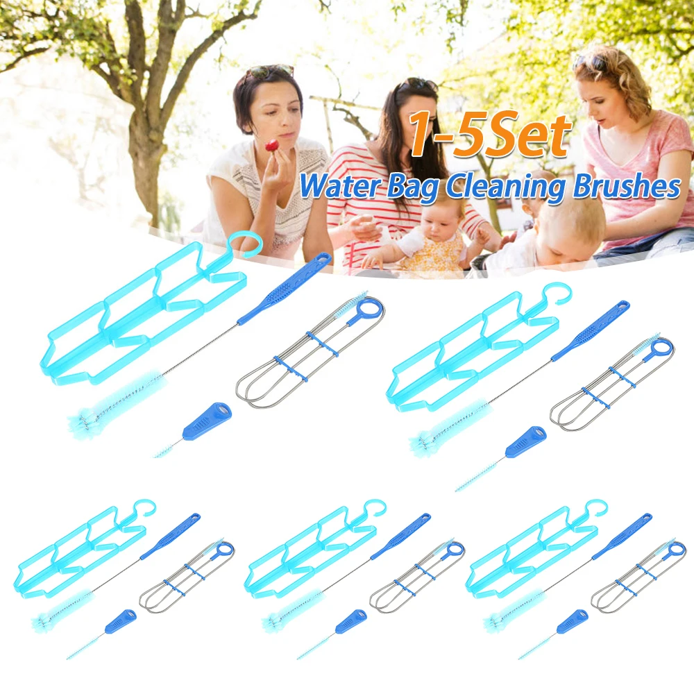 1-5Set Hydration Water Bladder Cleaning Kit Outdoor Camping Tool Water Bladder Tube Brush Water Bag Cleaning Tool for Water Tank
1-5Set Hydration Water Bladder Cleaning Kit Outdoor Camping Tool Water Bladder Tube Brush Water Bag Cleaning Tool for Water Tank