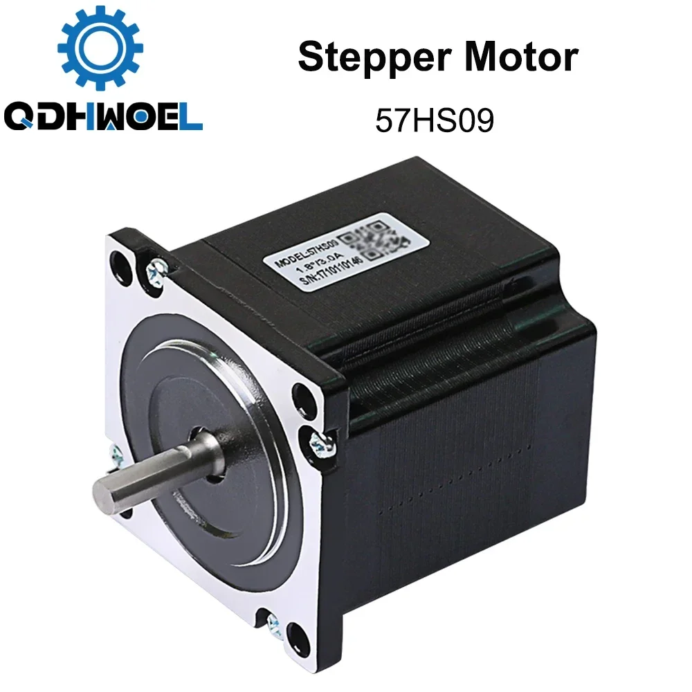 QDHWOEL Leadshine 2-фазный шаговый двигатель 57HS09 для NEMA23 4,2 А, длина 54 мм, вал 6,35 мм
QDHWOEL Leadshine 2-фазный шаговый двигатель 57HS09 для NEMA23 4,2 А, длина 54 мм, вал 6,35 мм