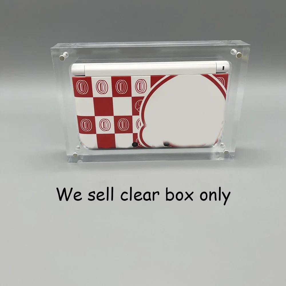 10 PCS High Transparent Storage Magnetic Acrylic box For 3DS LL Game Console Cover Shell Box Display Stand game Accessories
10 PCS High Transparent Storage Magnetic Acrylic box For 3DS LL Game Console Cover Shell Box Display Stand game Accessories