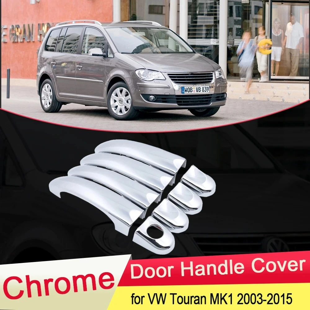 For Volkswagen VW Touran MK1 2003 2004 2005-2014 2015 Chrome Door Handle Cover Trim Set Car Styling Accessories
For Volkswagen VW Touran MK1 2003 2004 2005-2014 2015 Chrome Door Handle Cover Trim Set Car Styling Accessories