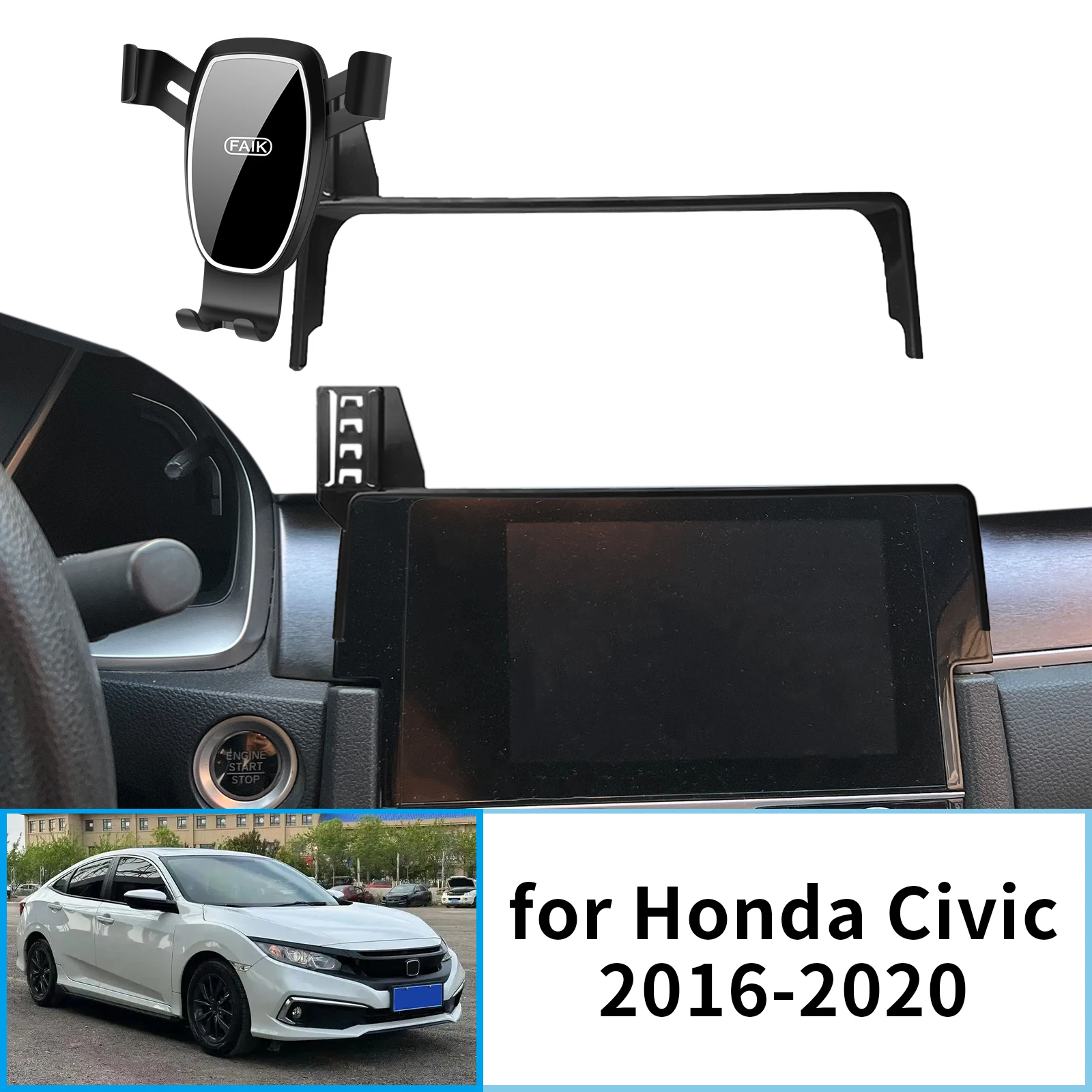 for Honda Civic 2016-2020 Hatchback TYPE R GPS Bracket Navigation Stand Auto Accessories
for Honda Civic 2016-2020 Hatchback TYPE R GPS Bracket Navigation Stand Auto Accessories