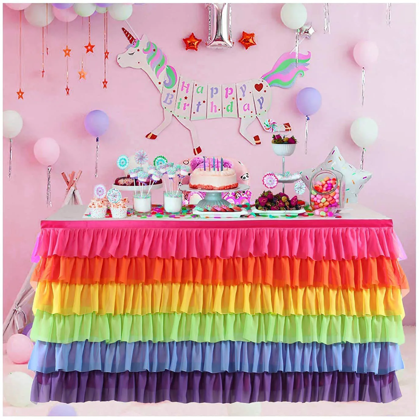 Tutu Tablecloth Table Skirt Bright Tulle Wedding Dining Table Decorations For Birthday Banquet Bridal Shower
Tutu Tablecloth Table Skirt Bright Tulle Wedding Dining Table Decorations For Birthday Banquet Bridal Shower