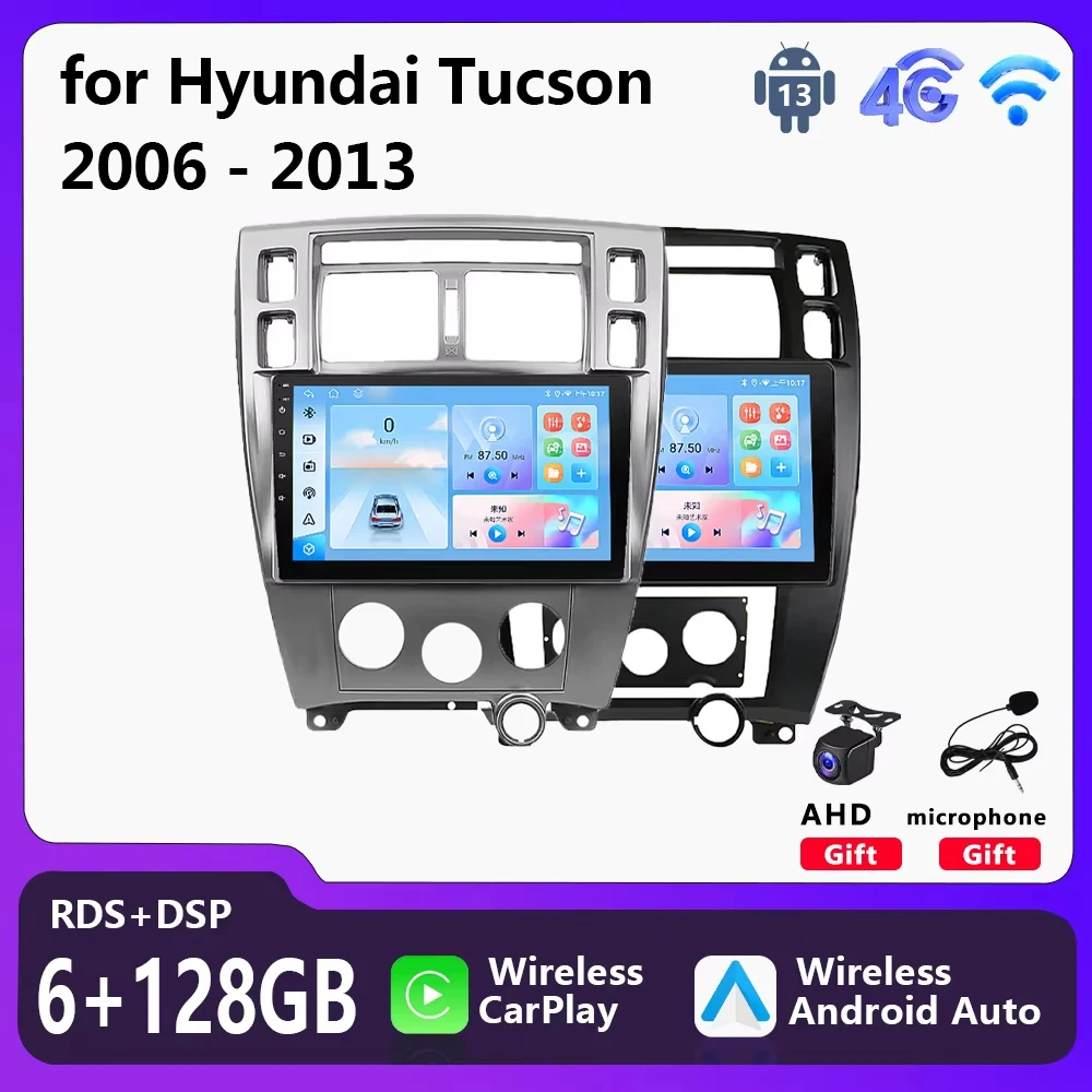 Car Radio Multimedia Player for Hyundai Tucson 2006 - 2013 Wireless Carplay Android Auto 2 Din Head Unit Navigation Stereo
Car Radio Multimedia Player for Hyundai Tucson 2006 - 2013 Wireless Carplay Android Auto 2 Din Head Unit Navigation Stereo