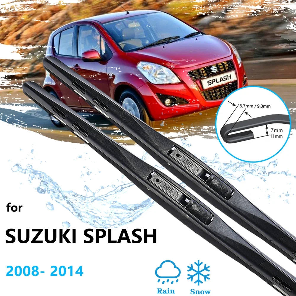 Car Front Wiper Blades Brushe For Suzuki Splash 2008 2009 2010 2011 2012 2013 2014 EX Windshield Windscreen Cleaning Accessories
Car Front Wiper Blades Brushe For Suzuki Splash 2008 2009 2010 2011 2012 2013 2014 EX Windshield Windscreen Cleaning Accessories