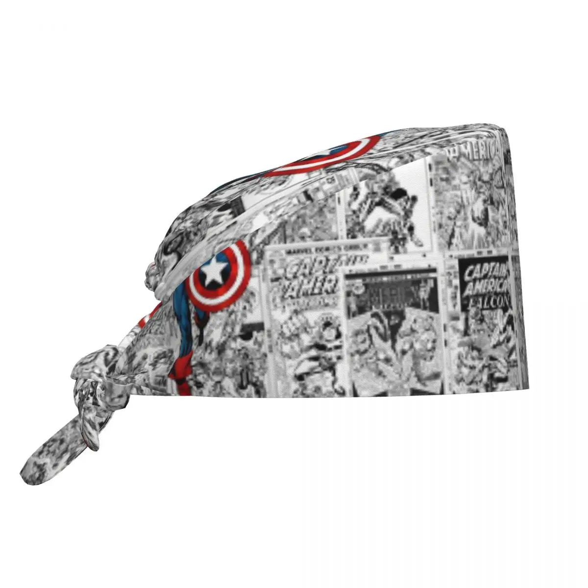 Custom Captain America Breathable Nursing Work Cap Surgical Scrub Caps Nursing Hair Hats Cool Cartoon Superhero Work Scrubs Hat
Custom Captain America Breathable Nursing Work Cap Surgical Scrub Caps Nursing Hair Hats Cool Cartoon Superhero Work Scrubs Hat