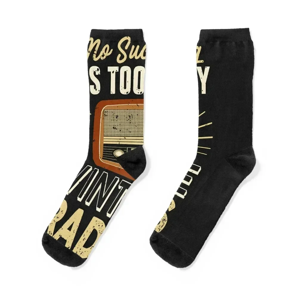 Antique Radio Shirt Vintage Radio Collector Shirt Gift Shirt Classic Socks gym Non-slip crazy Rugby Men's Socks Luxury Women's
Antique Radio Shirt Vintage Radio Collector Shirt Gift Shirt Classic Socks gym Non-slip crazy Rugby Men's Socks Luxury Women's